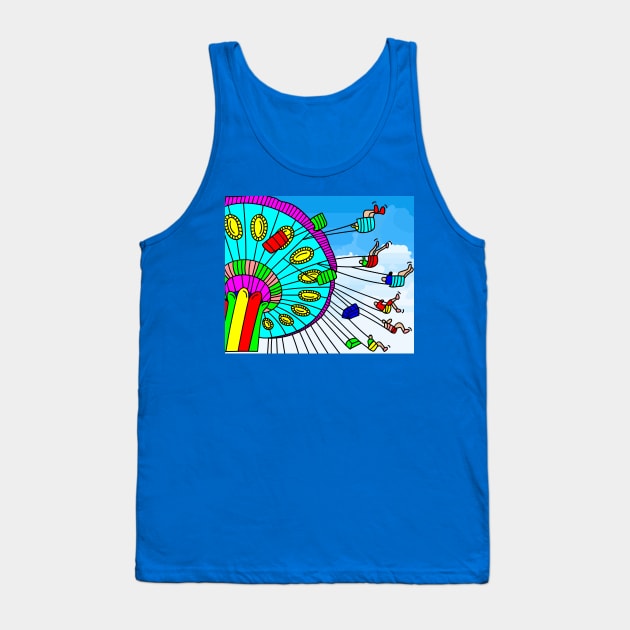 Fun Fair Amusement Park Amusement Park Tank Top by flofin